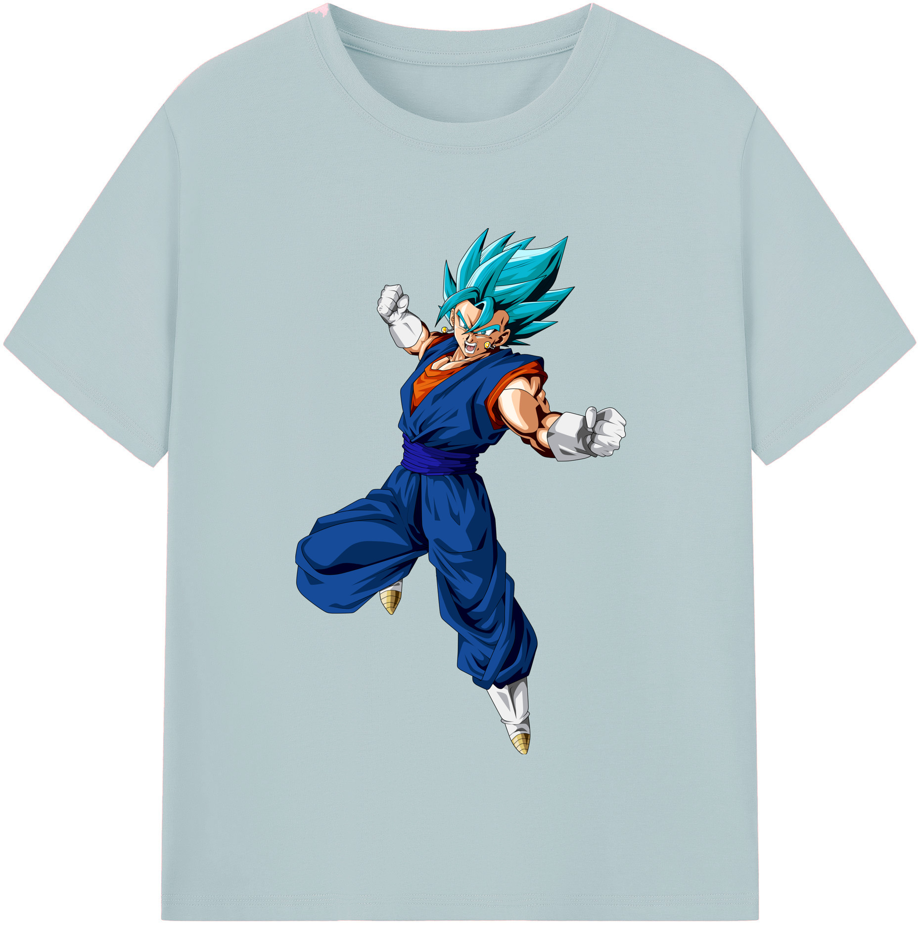 （画像用） ドラゴンボール ベジット DRAGON BALL Vegetto 綿100％半袖Tシャツ（フロントプリント）